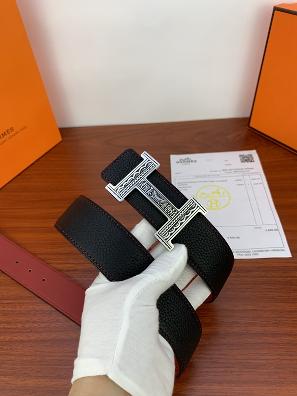 エルメス激安ベルト細部ディテール